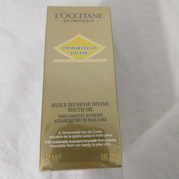 L'Occitane Immortelle Divine Youth Oil 1 OZ /30ML NEW - Picture 2 of 6